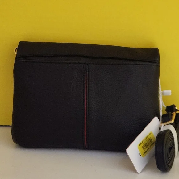 Hammitt Black Leather SM VIP Crossbody Bag - Picture 3 of 5